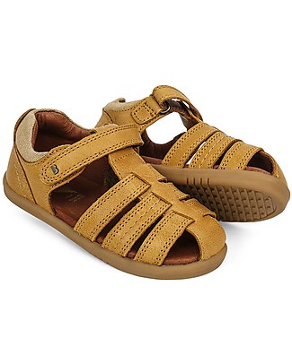 Bobux Sandalino I-Walk Roam Ragnetto - Chartreuse - Suola Flessibile per Ogni Occasione! Scarpe