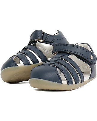 Bobux Sandalino Step-Up Jump, Blu navy - Super flessibile, perfetto per i primi passi! Scarpe