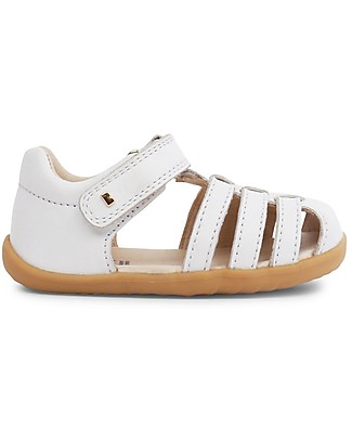 Bobux Sandalino Step-Up Jump Ragnetto - Bianco - Super flessibile per ogni Occasione! Scarpe_