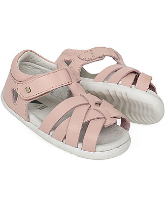 Bobux Sandalino Step-Up Tropicana Ragnetto - Rosa Conchiglia - Ideale per i primi passi! Scarpe