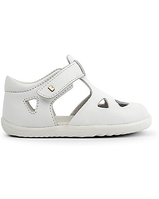 Bobux Sandalino Step-Up Zap - Bianco - Super flessibile per i primi passi! Scarpe_
