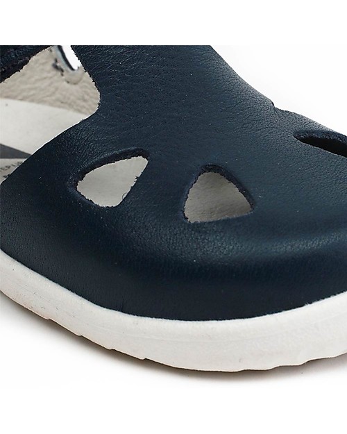 Bobux Sandalino Step-Up Zap, Blu Navy - Super flessibile, perfetto per i primi passi! Sandali