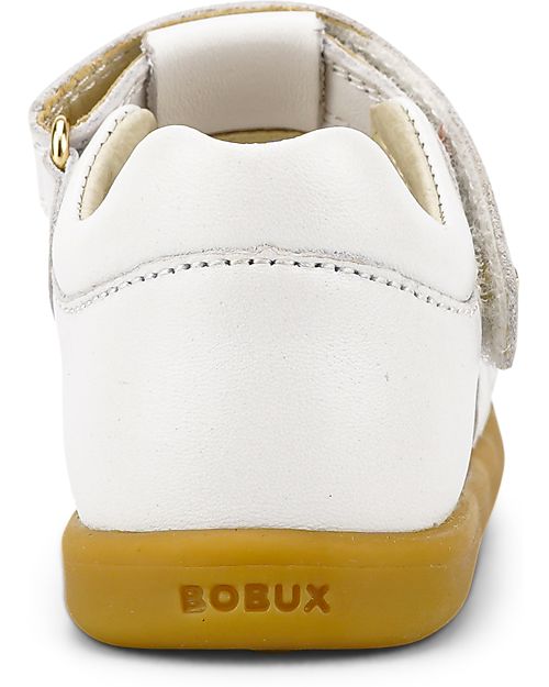 Bobux Sandalo I Walk Cross Jump - Bianco - Camminatori Esperti Sandali