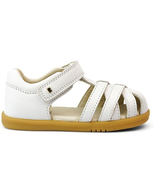 Bobux Sandalo I Walk Cross Jump - Bianco - Camminatori Esperti Sandali