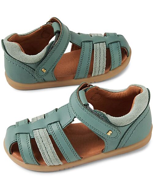 Bobux Sandalo I Walk Roam Ragnetto - Iceberg Green - Camminatori Esperti Sandali