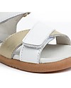 Bobux Sandalo I Walk Sail - Bianco/Oro - Camminatori Esperti Sandali