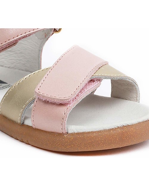Bobux Sandalo I Walk Sail - Rosa/Oro - Camminatori Esperti Sandali