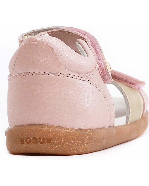 Bobux Sandalo I Walk Sail - Rosa/Oro - Camminatori Esperti Sandali