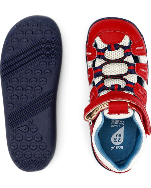 Bobux Sandalo I Walk Summit - Rosso/Navy - Camminatori Esperti Sandali