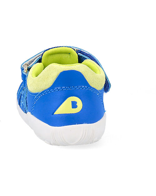 Bobux Sandalo I Walk Summit - Snorkel Blue e Sunny Lime - Camminatori Esperti Sandali