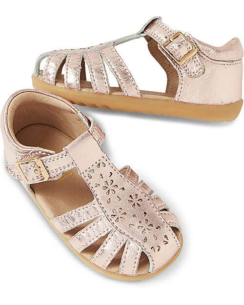 Bobux Sandalo Step Up Chelsea - Rose Gold - Primi Passi Sandali