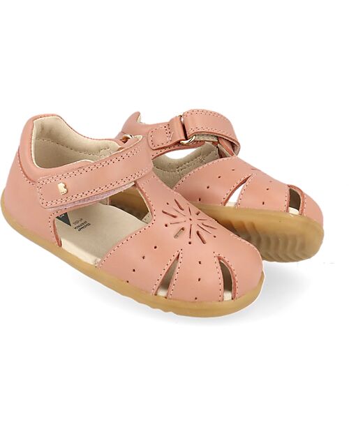Bobux Sandalo Step Up Compass - Rosa - Primi Passi Sandali