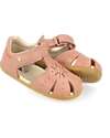 Bobux Sandalo Step Up Compass - Rosa - Primi Passi Sandali