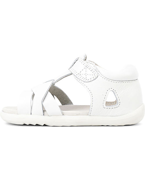 Bobux Sandalo Step Up Cove - Bianco - Primi Passi Sandali