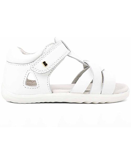 Bobux Sandalo Step Up Cove - Bianco - Primi Passi Sandali