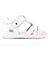 Bobux Sandalo Step Up Cove - Bianco - Primi Passi Sandali