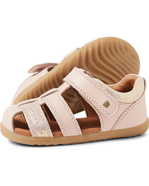 Bobux Sandalo Step-Up Roam Ragnetto - Cameo Rose - Flessibile per i Primi Passi! Sandali