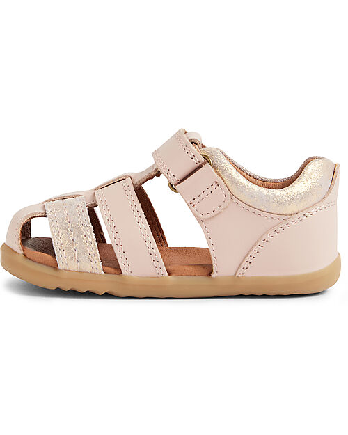 Bobux Sandalo Step-Up Roam Ragnetto - Cameo Rose - Flessibile per i Primi Passi! Sandali