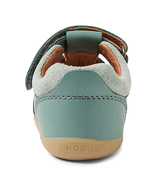 Bobux Sandalo Step-Up Roam Ragnetto - Iceberg Green - Flessibile per i Primi Passi! Sandali