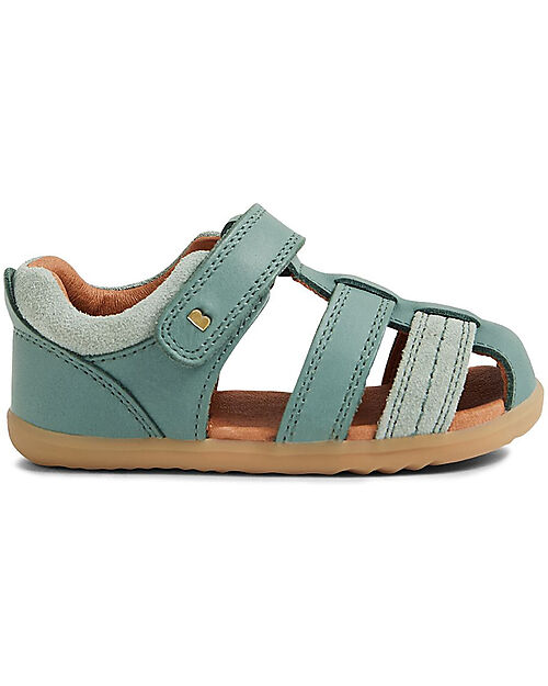Bobux Sandalo Step-Up Roam Ragnetto - Iceberg Green - Flessibile per i Primi Passi! Sandali