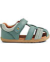 Bobux Sandalo Step-Up Roam Ragnetto - Iceberg Green - Flessibile per i Primi Passi! Sandali