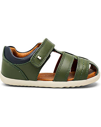 Bobux Sandalo Step Up Roam - Verde e Blu - Primi Passi Sandali