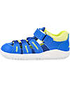Bobux Sandalo Step Up Summit - Snorkel Blue e Sunny Lime - Primi Passi Sandali