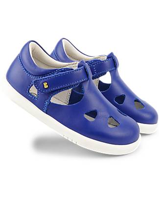 Bobux Sandalo Step-Up Zap II - Mirtillo - Pelle Quickdry per i Primi Passi Sandali