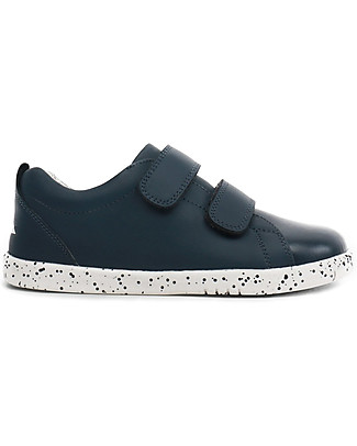 Bobux Scarpa Kid Grass Court, Blu Navy - Waterproof! Scarpe