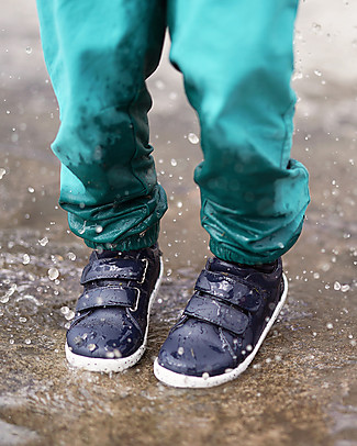 Bobux Scarpa Kid Grass Court, Blu Navy - Waterproof! Scarpe