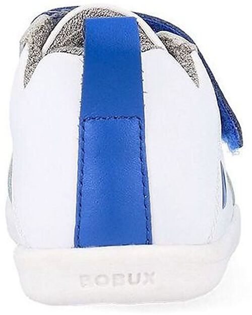 Bobux Scarpa Sportiva I Walk Pace - Optical White e Blu Navy - Camminatori Esperti Scarpe