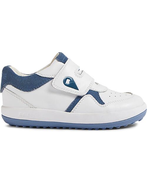 Bobux Scarpina I Walk Baseline - Bianco e Blu - Camminatori esperti Scarpe