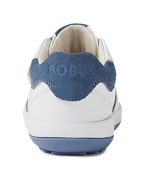 Bobux Scarpina I Walk Baseline - Bianco e Blu - Camminatori esperti Scarpe