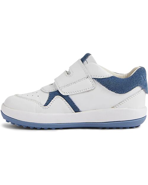 Bobux Scarpina I Walk Baseline - Bianco e Blu - Camminatori esperti Scarpe