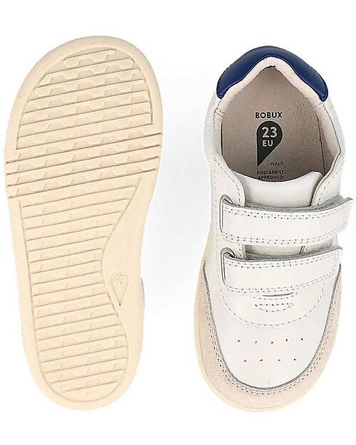 Bobux Scarpina I Walk Champ - Chalk e Gentian Blue - Camminatori Esperti Scarpe