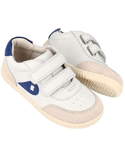 Bobux Scarpina I Walk Champ - Chalk e Gentian Blue - Camminatori Esperti Scarpe