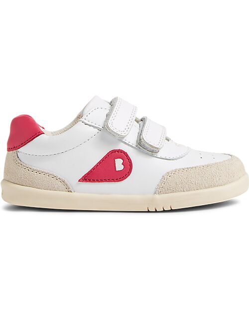 Bobux Scarpina I Walk Champ - Chalk Radiant Raspberry - Camminatori Esperti Scarpe