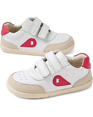 Bobux Scarpina I Walk Champ - Chalk Radiant Raspberry - Camminatori Esperti Scarpe