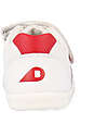 Bobux Scarpina I Walk Comet - Bianco e Rosso - Camminatori Esperti Scarpe