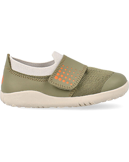 Bobux Scarpina I Walk Dimension III - Burnt Olive e Fog - Camminatori Esperti Scarpe