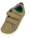 Bobux Scarpina I Walk Grass Court Canvas - Sea Kelp - Camminatori Esperti Scarpe