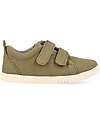 Bobux Scarpina I Walk Grass Court Canvas - Sea Kelp - Camminatori Esperti Scarpe