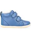 Bobux Scarpina I Walk Grass Court High - Artic Elemental Blu - Camminatori Esperti Scarpe