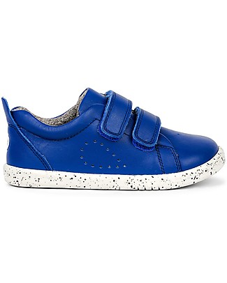 Bobux Scarpina I-Walk Grass Court - Mirtillo - Suola in Fantasia super flessibile! Scarpe