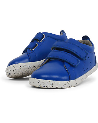 Bobux Scarpina I-Walk Grass Court - Mirtillo - Suola in Fantasia super flessibile! Scarpe