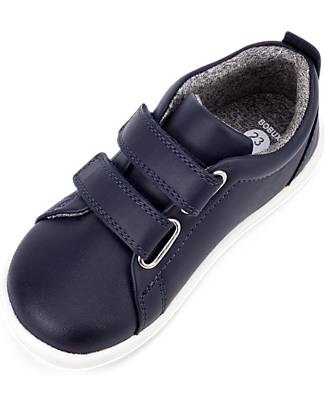 Bobux Scarpina I Walk Grass Court - Navy - Suola Super Flessibile Scarpe