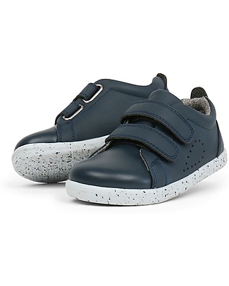 Bobux Scarpina I-Walk Grass Court, Navy - Suola super flessibile! Scarpe_