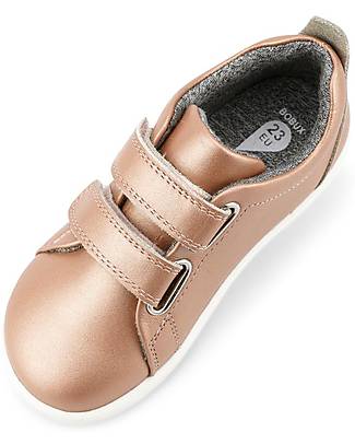 Bobux Scarpina I Walk Grass Court - Rose - Suola Super Flessibile Scarpe