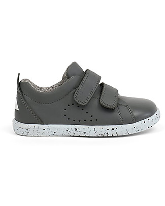 Bobux Scarpina I Walk Grass Court - Smoke - Camminatori Esperti Scarpe
