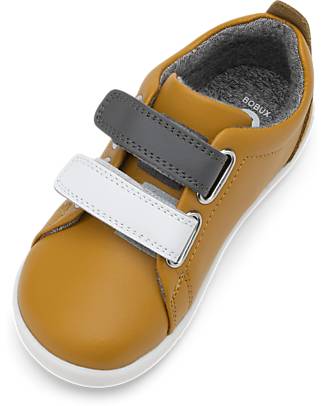 Bobux Scarpina I Walk Grass Court Switch - Butterscotch - Strap Multicolor Intercambiabili Scarpe